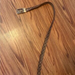 Louis Vuitton Vintage Damier Belt